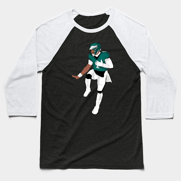 JALEN HURTS Baseball T-Shirt by Mic jr